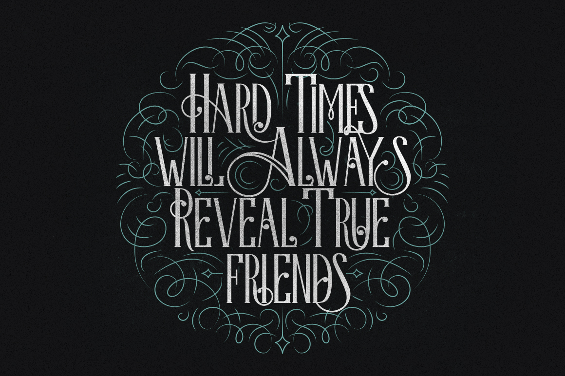 Hava Shine Font preview 2