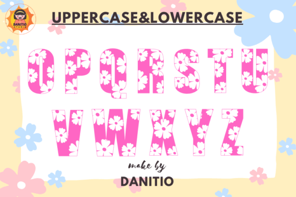 Have a Flower Font preview 3