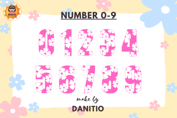 Have a Flower Font preview 4