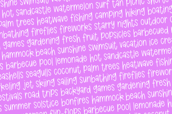 Hawaiian Kayaking Font preview 2