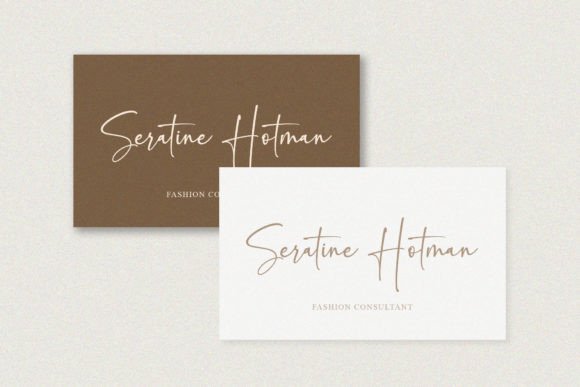 Breathine Font preview 2