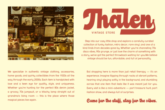 Haydent Font preview 3