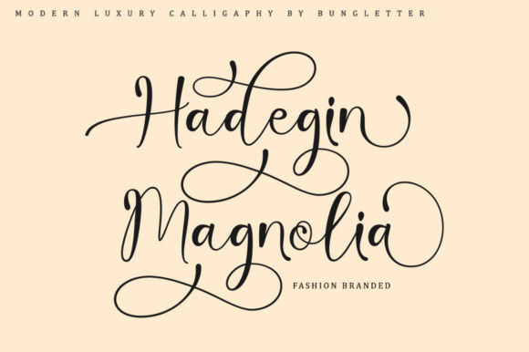 Haythen Maglley Font preview 4