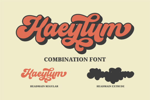 Headmain Font preview 3