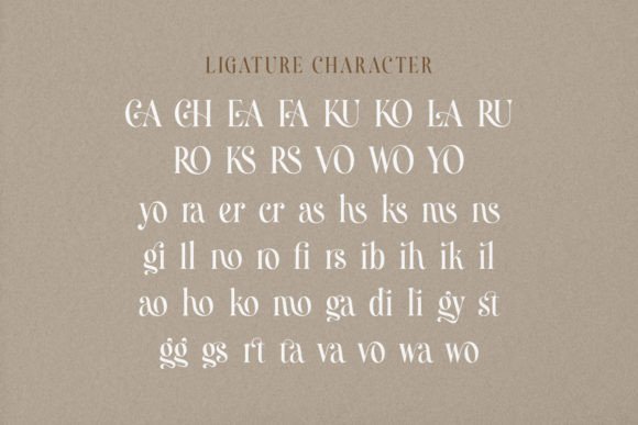 Astrology Font preview 2