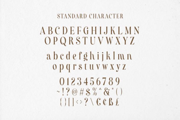 Astrology Font preview 3