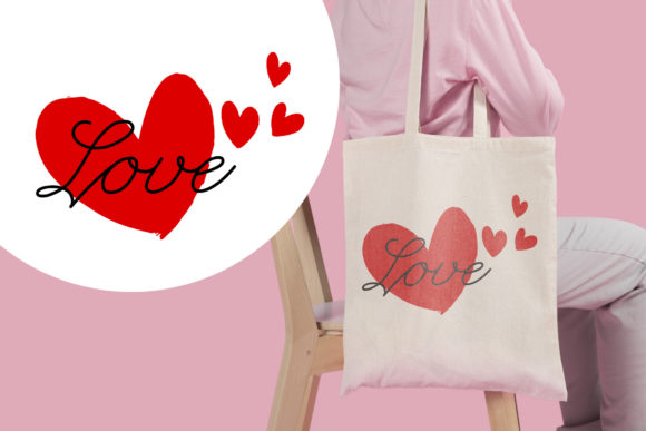 Heart Font preview 7