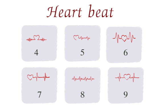 Heart Beat Font preview 8