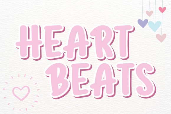 Heart Beats Font