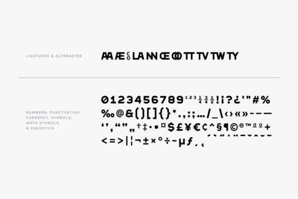 Astronoma Font preview 3
