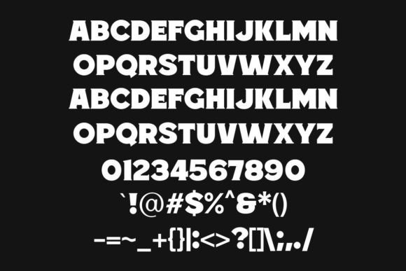 Bremin Font preview 4