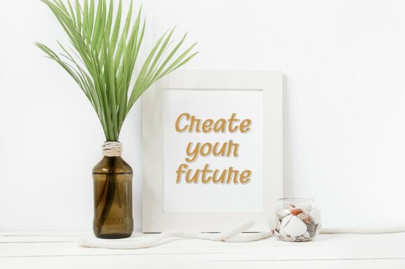 Heart Flowers Font preview 4