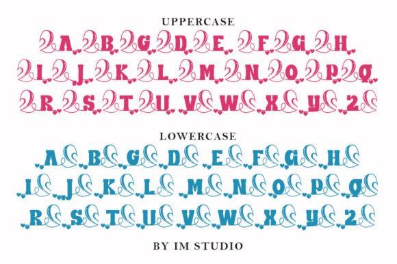 Heart Keeper Font preview 2