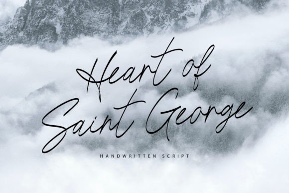 Heart of Saint George Font