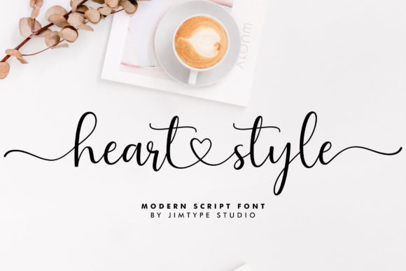 Heart Style Font Heart Style Font