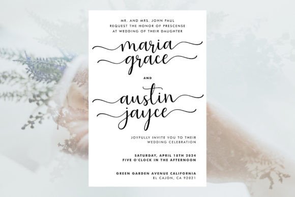 Heart Style Font preview 2