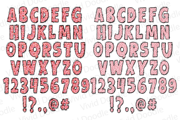 Heart Valentine Font preview 4