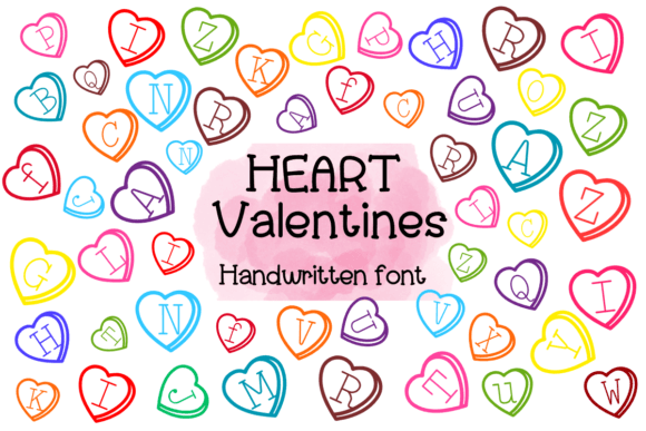 Heart Valentines Font