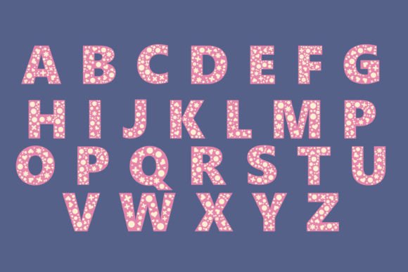 Heartfelt Blooms Font preview 2