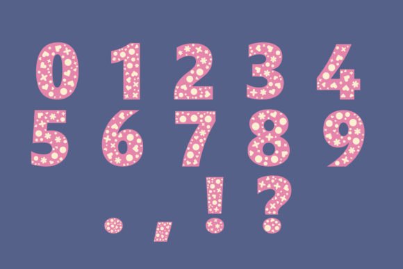 Heartfelt Blooms Font preview 4