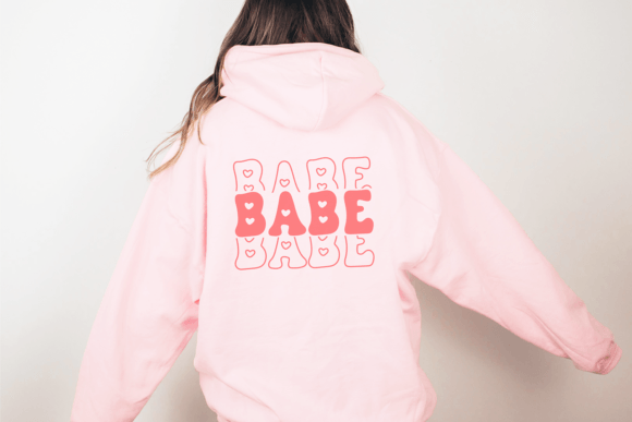 Hearts Stacked Font preview 4