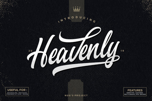 Heavenly Font