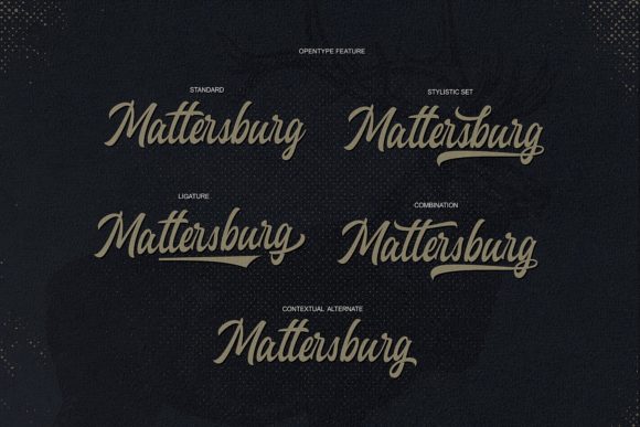 Heavenly Font preview 2