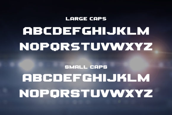 Heisman Font preview 3