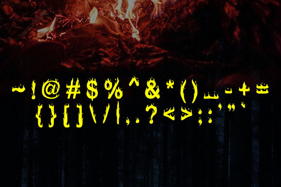 Hellbone Font preview 4