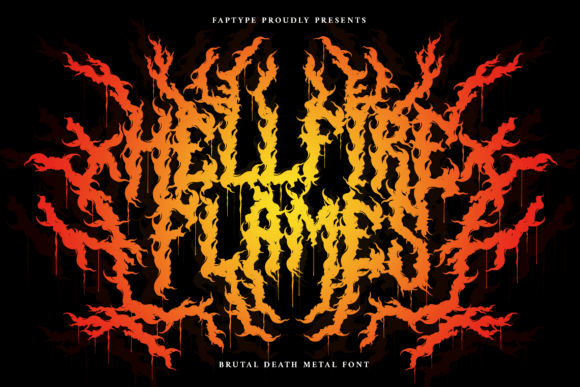 Hellfire Flames Font