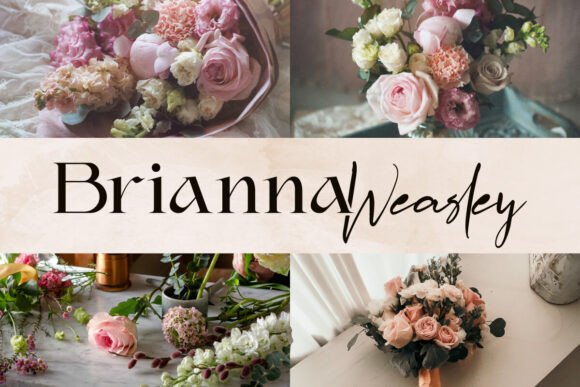 Brianna Weasley Font preview 4
