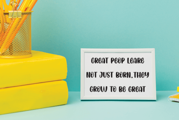 Hello Baby Font preview 3