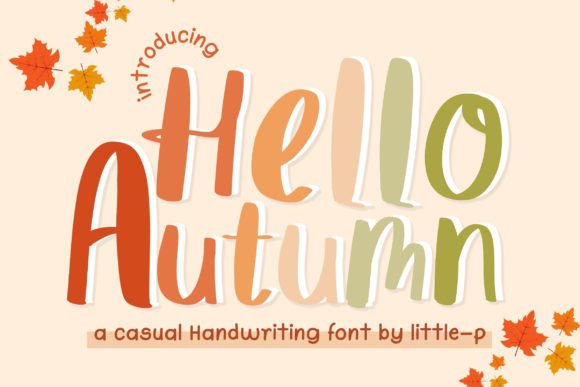 Hello Autumn Font