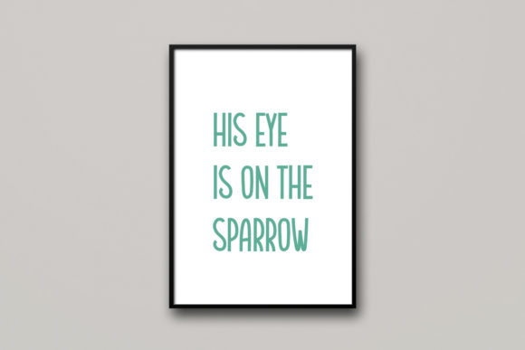 Hello Bird Font preview 3
