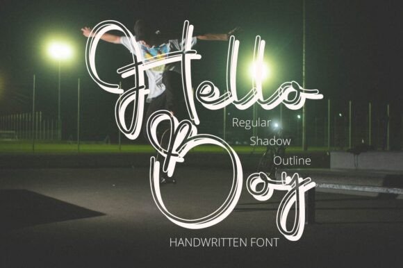 Hello Boy Font