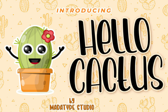 Hello Cactus Font