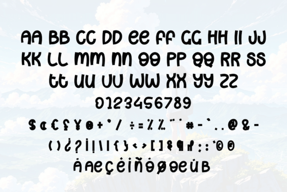 Hello Candy Font preview 4