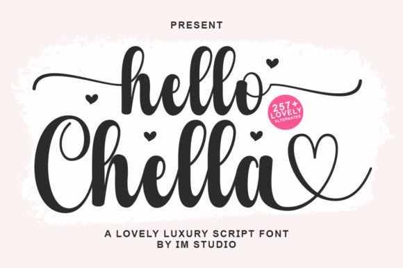 Hello Chella Font Hello Chella Font