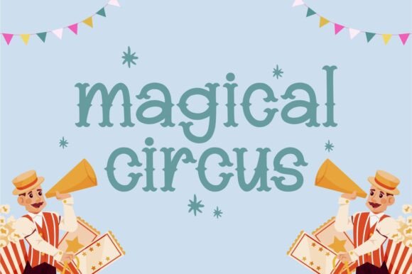 Hello Circus Font preview 3
