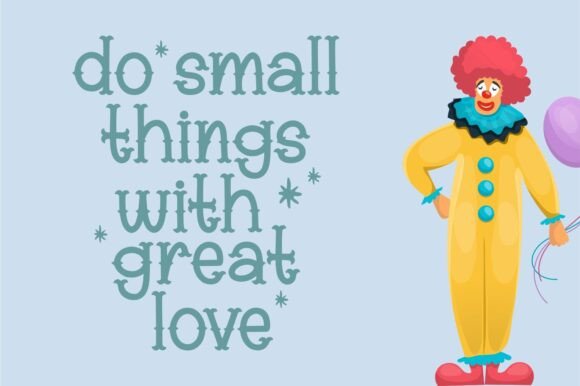 Hello Circus Font preview 4