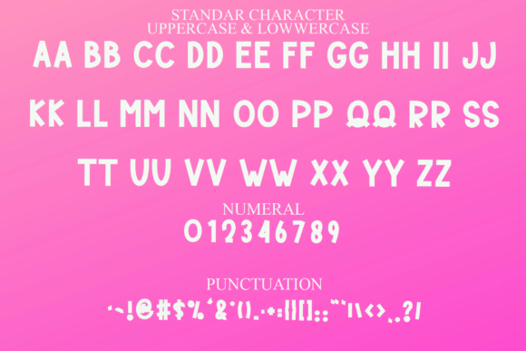 Hello Comic Font preview 3