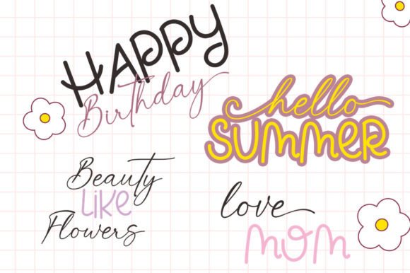 Hello Darling Font preview 5