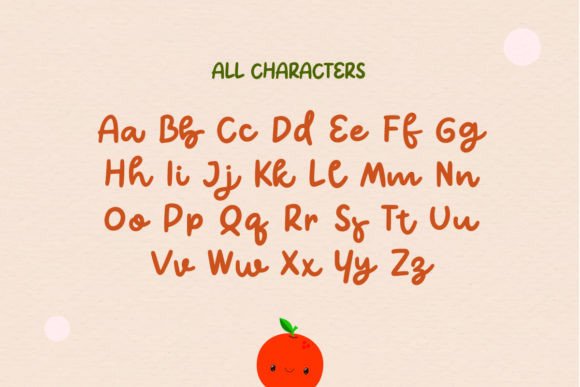 Hello Cutie Font preview 2
