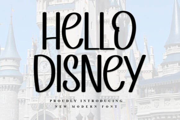 Hello Disney Font