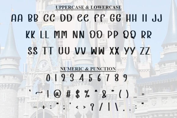 Hello Disney Font preview 4