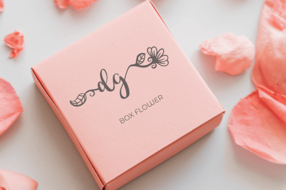 Hello Floral Font preview 3