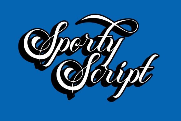 Athletic Font preview 2