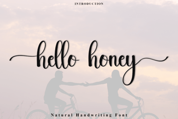 Hello Honey Font preview 2