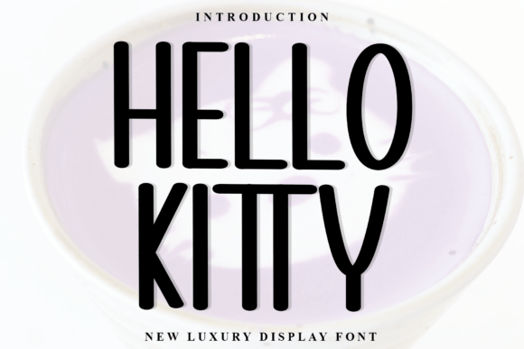 Hello Kitty Font preview 2