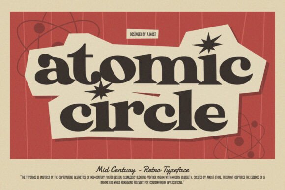 Atomic Circle Font